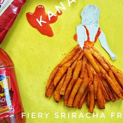 A picture of Fiery Sriracha Fries.
