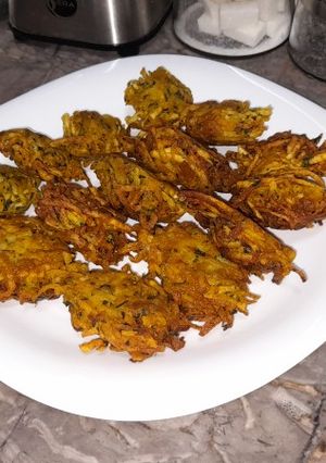 صورة لوصفة بطاطا محكوكة مقلية