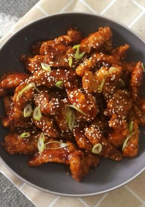 Foto resep Yangnyeom Tongdak / Ayam Goreng Korea