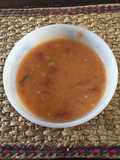 Sopa de elote con epazote