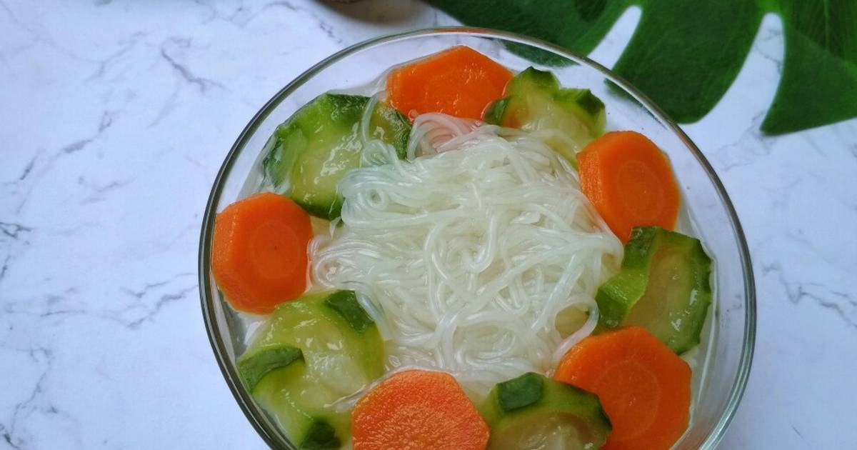 Resep Sayur Bening Oyong Wortel Soun Oleh Dapur Ayu Cookpad