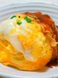 Easy Soft-Cooked Omurice with Demi-Glace Sauce