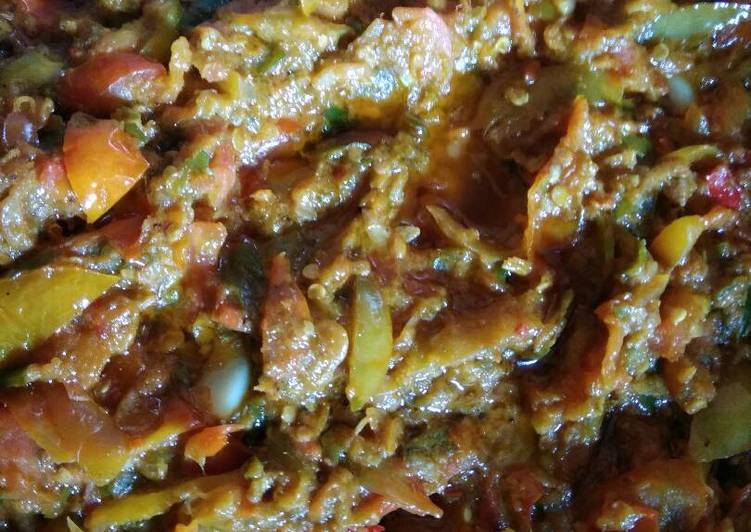 Cara Gampang Membuat Sambal ebi cili ijo Anti Gagal