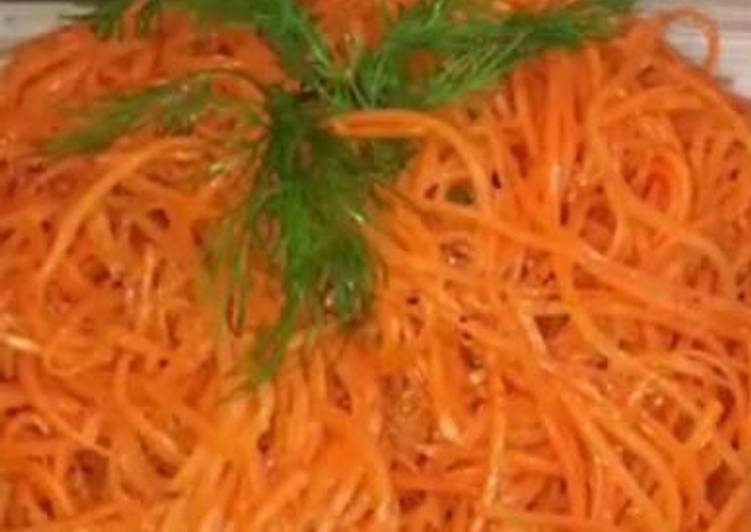 Salade de carottes au cumin