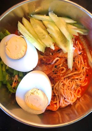 รูปของ Keto Spicy Cold Noodle 🍜(bibimmyunj) คีโต