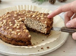 Une photo de 💚 Gâteau banane–avoine sans sucre ajouté