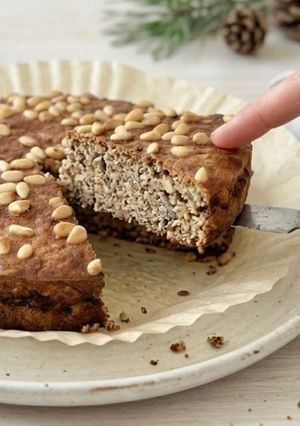Une photo de 💚 Gâteau banane–avoine sans sucre ajouté
