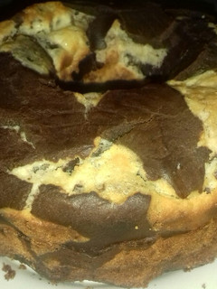 Una foto de Torta marmolada fácil