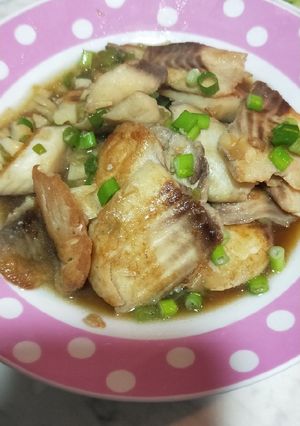 蒜香鯛魚片 的食譜成品照片