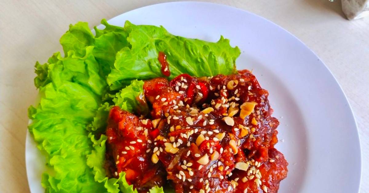 Resep Dakgangjeong Oleh Pawon Winna Cookpad