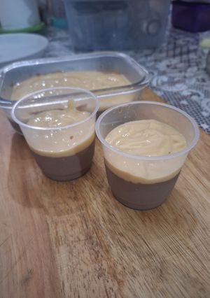 Foto resep Puding Coklat Vla