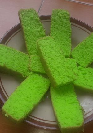 Foto resep Bolu Pandan Santan