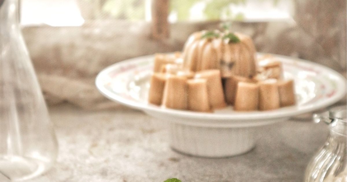 Puding Bajigur dengan Susu Evaporasi