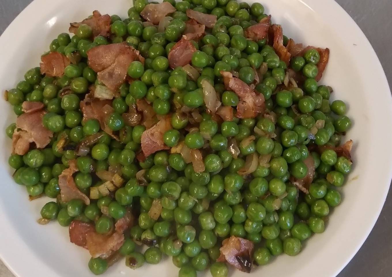 Peas With Bacon
