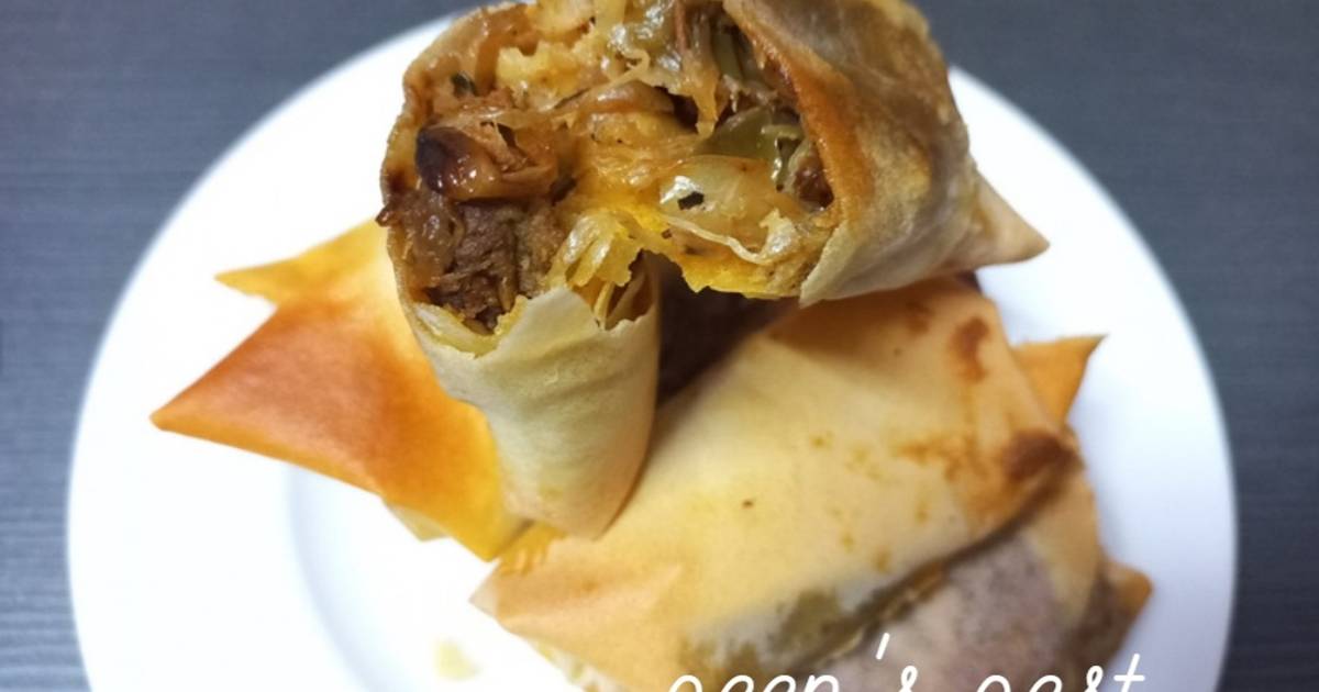 Baked Shami Kabab Spring Rolls Recipe by ZMA - Cookpad