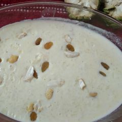 A picture of SITAPHAL / CUSTARD  APPLE  KHEER.