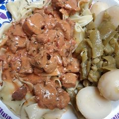 Pork Paprikash A picture of Pork Paprikash.