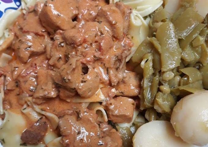 Pork Paprikash