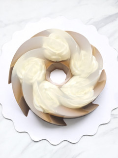 Foto resep White Rose Mirror Pudding (coklat putih dan kopi moka)