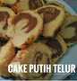 Resep Cake Putih Telur (Zebra Cake) Praktis