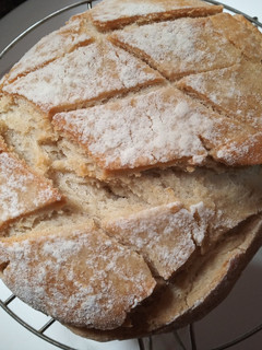 Una foto de Pan de campo SIN GLUTEN y VEGANO, en bolsa de horno! 🤯