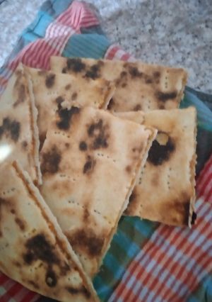صورة لوصفة كسرة محشية على طريقة ماما