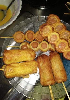 Foto resep Sosis gulung roti tawar