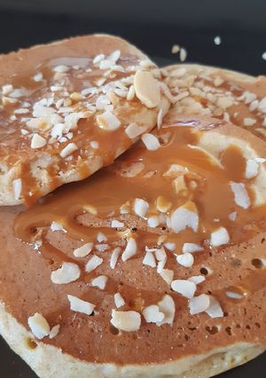 Una foto de Hot cakes integrales ☕