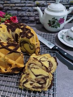 Foto resep 191. Marmer Cake Jadul