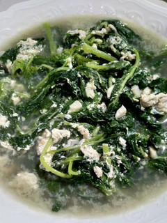 Foto resep Bayam Kuah Telur