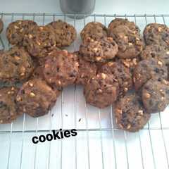 A picture of Cookies coklat mede.