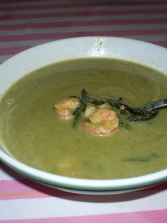 Una foto de Sopa de lechuga