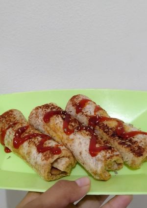 Foto resep Oregano Roll Sandwich | Roti Gandum Oregano Roll [Sarapan]