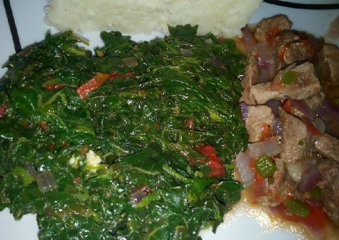 Easiest Way to Prepare Delicious Terere greens (Amaranth) in cream #AuthorMarathon