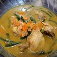 Opor ayam pelangi