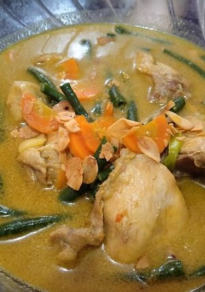 Foto resep Opor ayam pelangi