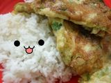 Telur dadar bumbu iris