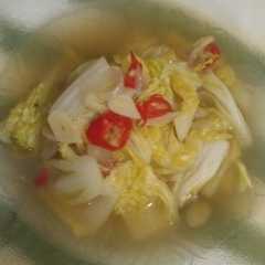 A picture of Tumis sawi putih.
