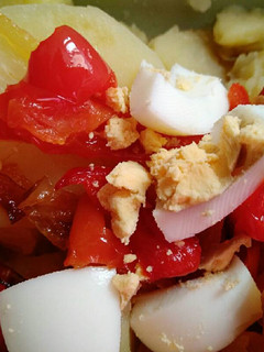 Una foto de Patatas a la gallega