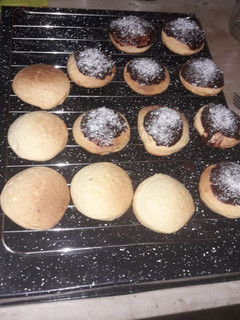 Una foto de Galletas rellenas de dulce de leche