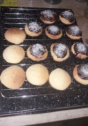 Una foto de Galletas rellenas de dulce de leche
