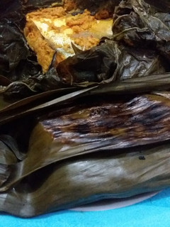 Foto resep Pepes ikan kembung daun singkong