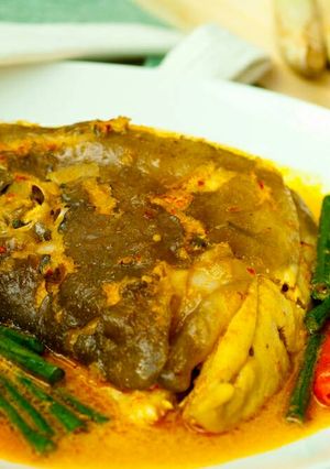 Foto resep Gulai kepala kakap sedap & hemat