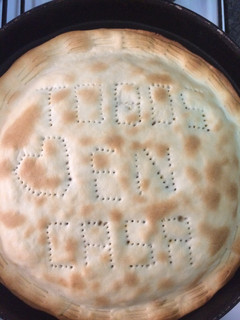 Una foto de Tarta de berenjenas saludable