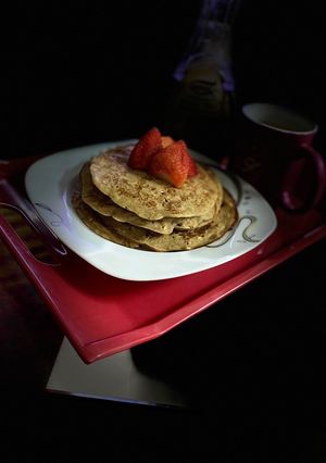 صورة لوصفة بانكيك بالشوفان