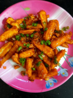 பேபிகார்ன் மஞ்சூரியன் / sweet corn fry reciep in tamil செய்முறை முக்கிய புகைப்படம்