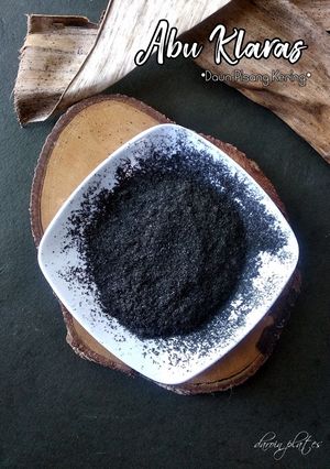 Foto resep Abu Klaras (Pewarna Hitam Alami)