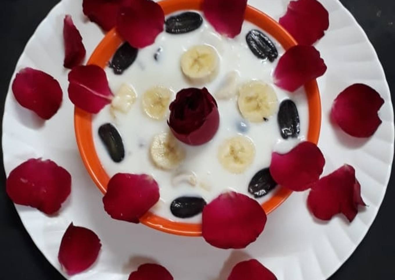 Cheesey fruit raita