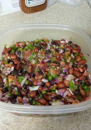 A picture of Veggie Bean Relish.
