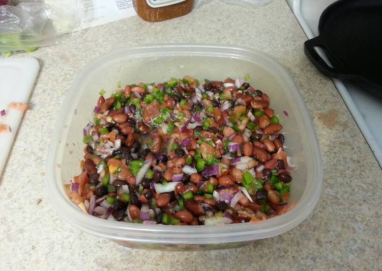 Steps to Prepare Homemade Veggie Bean Relish